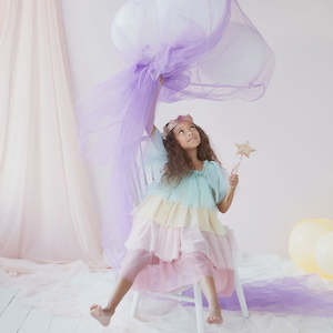 Meri Meri Rainbow Ruffle Princess Dress Up