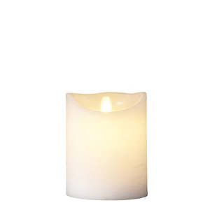 Candles: Sirius Sara Exclusive 100*H125  White