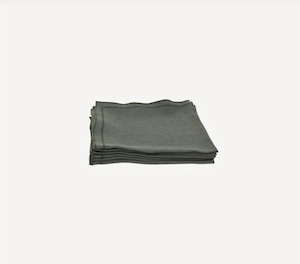 Linen Napkin Olive Set of 4