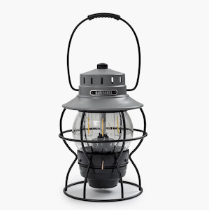 Barebones Railroad Lantern Slate Grey