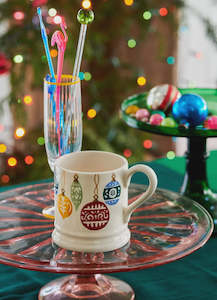 Emma Bridgewater Baubles 1/2 pint Mug