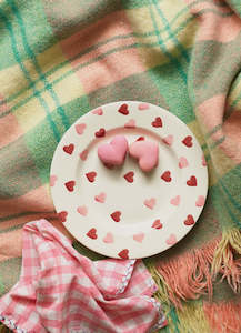 Emma Bridgewater: Emma Bridgewater Pink Hearts 8 1/2" Plate