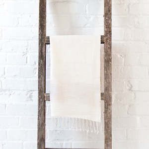 Bath: 100% Cotton Riviera Hand Towel - Natural