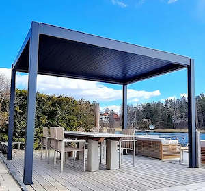 EvoLuxe Motorised Louvre Roof Pergola