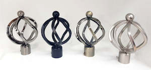 Sphere End Finials