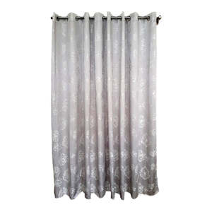 Window Furnishings: Caprice Eyelet Curtain