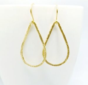 Gorgeous Golden Teardrop Earrings – Wendi Lindsay Jewellery