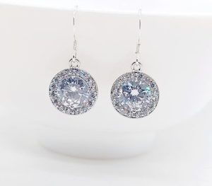 Gorgeous Rhodium Round Cubic Zirconia Earrings – Wendi Lindsay Jewellery