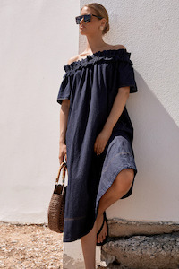 MADDIE DENIM DRESS