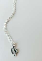 Cactus necklace