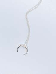 Sterling Sliver Crescent Horn