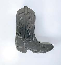 Candles: Cowboy Boot Candle - Black