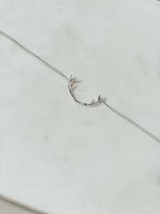 Antler Choker Necklace in Sterling Silver (on back order)