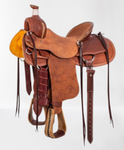 Internet only: Cowboy Ranching Saddle - pre order only