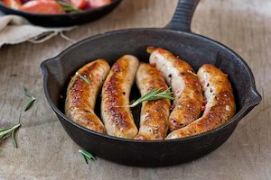 Butchery: Fresh Apple Cider Pure Pork Sausages