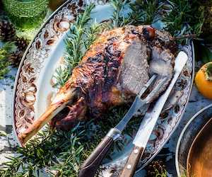 Fresh Bone-in NZ Lamb Leg Roast