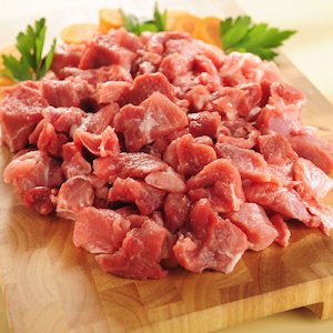 Butchery: Diced Pork