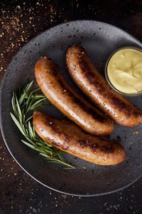 Fresh Lamb and Mint BBQ Sausages