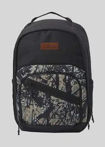 Accessories Back Packs: Quiksilver - Schoolie Cooler 2.0 (Woodland Abstract Sea spray)