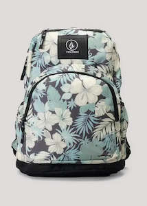 Accessories Back Packs: Volcom - Patch Attack Backpack (Sea Glass)