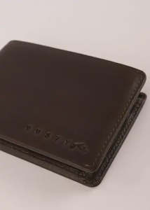 Accessories: Rusty - Busted Leather Wallet (Coffee)