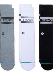 Stance - Basic 3 Pack Crew Socks (Multi)