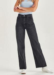 Junkfood Jeans: Junkfood - Avril Jean (No Rips Black)