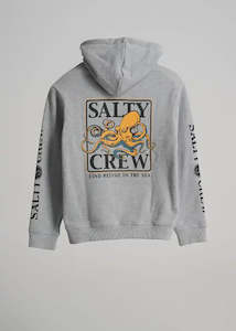 Salty: Salty Crew - Ink Slinger Boys Fleece (Grey Marle)