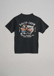 Salty: Salty Crew - Fish Fight Boys Short Sleeve Tee