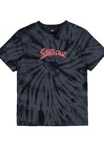 Santa Cruz - Bone Slasher Tie Dye Tee Youth