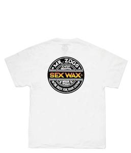 Sexwax - Team Word Fade Orange Tee