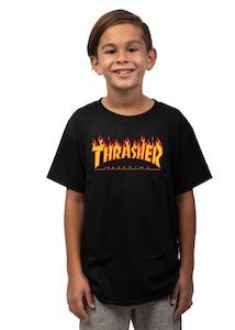 Thrasher - Flame Tee (Youth)