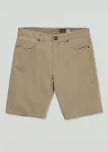 Volcom - Modown Canvas 5 Pocket Short  (Khaki)