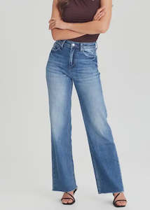 Junkfood Jeans: Junkfood - Alanis Wide Leg Jean