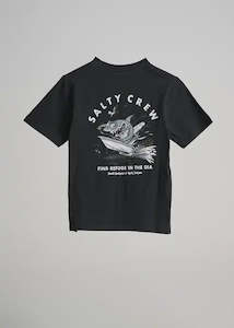 Salty Crew - Hot Rod Shark Boys Short Sleeve Tee