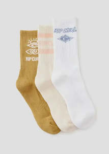 Accessories Socks: Rip Curl - Icons Of Surf Sock (Bronze)