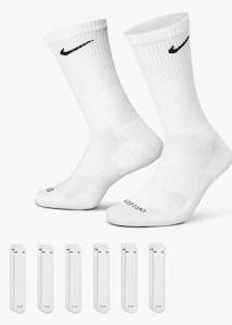 Nike - Everyday Plus Cotton Cushioned Crew 6pk