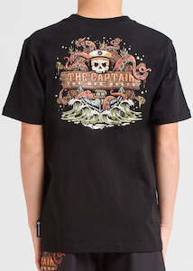 The Mad Hueys - The Kraken Captain Short Sleeve Tee (Youth)