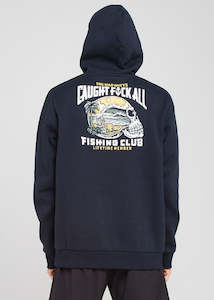 Mens Hooded Sweat: The Mad Hueys - FK All Club Member Pullover