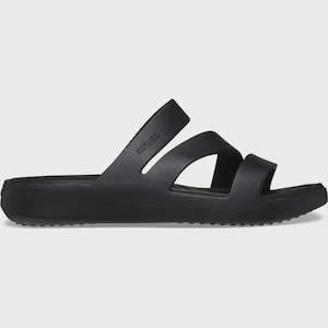 Footwear: Crocs - Getaway Strappy (Black)