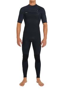 Wetsuits: O'Neill - Hyperfreak Chest Zip Short Sleeve Full 2mm