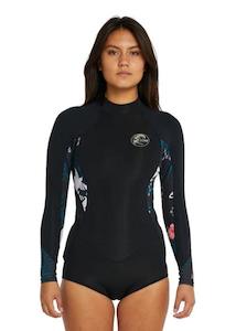 O'Neill - Bahia Back Zip Long Sleeve Mid Spring 2mm