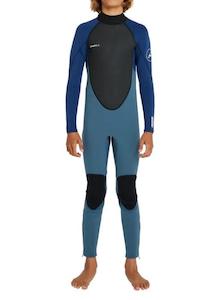 Wetsuits: O'Neill- Boys Reactor 2 Back Zip Full 3/2mm