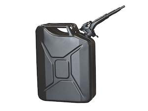 Vehicle Acc: 20L Black Jerry Can w/ Spout Kit - By Front Runner