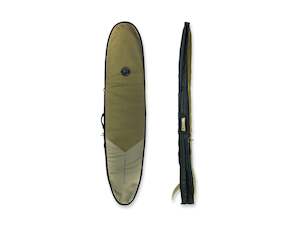 Surfboard Cases & Bags: Hardwear Longboard Day Use 9'2" - (Military Black) - by Creatures