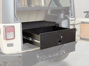 Drawer Systems: Jeep Wrangler JKU 4-Door (2007-Current) Drawer Kit - By Front Runner