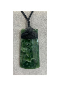 New Zealand Pounamu Toki (Adze) Necklace