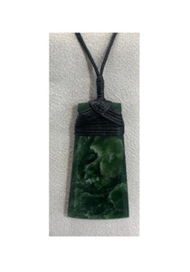 New Zealand Pounamu Toki (Adze) Necklace