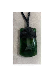 New Zealand Pounamu Toki (Adze) Necklace