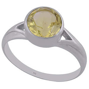 Lemon Topaz Ring